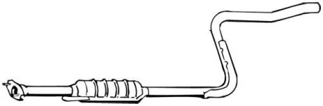 Центр. глушник,випускна сист. WALKER 23376