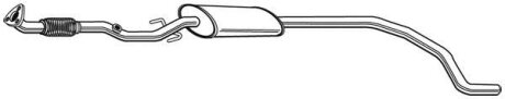 Центр. глушник,випускна сист. WALKER 23383