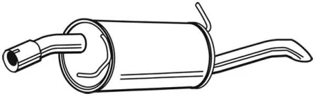 Задній. глушник,випускна сист. WALKER 23920