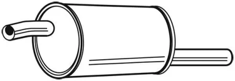 Задній. глушник,випускна сист. WALKER 24169