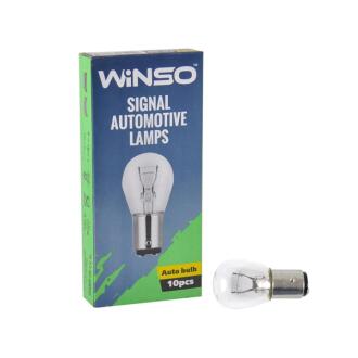 Автолампа 24V Р21W/5W 21/5W BAY15d (10) WINSO 725130