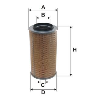 Повітряний фільтр WIX FILTERS 42169E