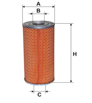 Фільтр оливи Kaessbohrer SG 100, M.A.N. 12T, 13T, 14T, 15T, 16T, 19T, 20T, 22T, 26T, M WIX FILTERS 92135E