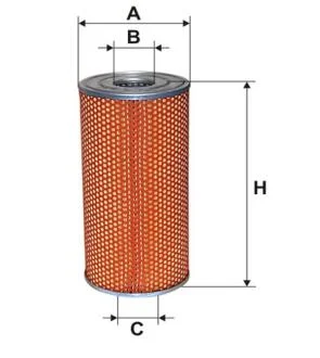 Фільтр оливи Kaessbohrer SG 100, M.A.N. 12T, 13T, 14T, 15T, 16T, 19T, 20T, 22T, 26T, M WIX FILTERS 92135E