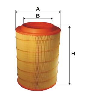Фільтр повітря Daf 65 CF, CF65, CF75, Ginaf X-Series WIX FILTERS 93302E
