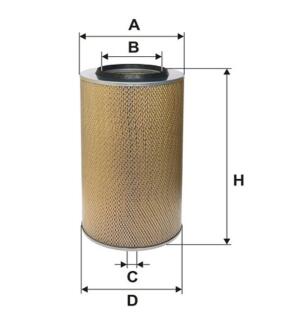 Елемент фільт. возд. КамАЗ Євро (WIX-Filtron) WIX FILTERS 93369E