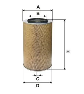 Елемент фільт. возд. КамАЗ Євро (WIX-Filtron) WIX FILTERS 93369E