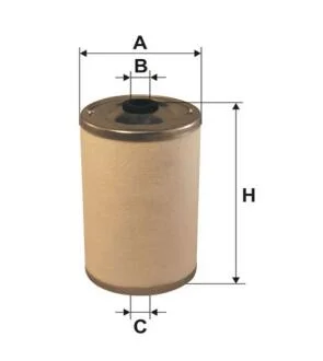Фільтр паливний Autosan, Bova, Droegmoeller, Evobus, Grove, Hanomag, Kaessbohrer WIX FILTERS 95133E