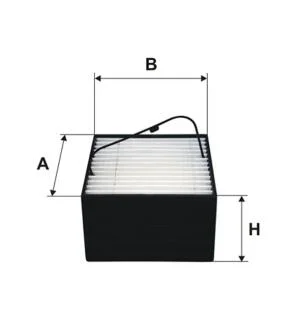Фільтр паливний Renault Kerax, Magnum, MAN TGA, TGS, Steyr WIX FILTERS 95148E