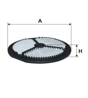 Фільтр повітряний DAEWOO Tico (WIX-Filtron) /AK317 WIX FILTERS WA6042