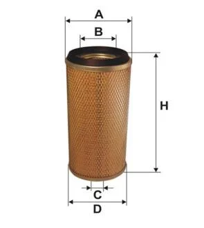 Фільтр повітря Daf 400, Leyland-Freight Rover/LDV 400 Convoy VH C35, Sherpa II (83-9 WIX FILTERS WA6117