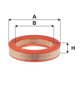 Фільтр повітря Bedford Astramax/Astra Van, Opel Ascona B, Ascona C, Corsa A, Kadett WIX FILTERS WA6385