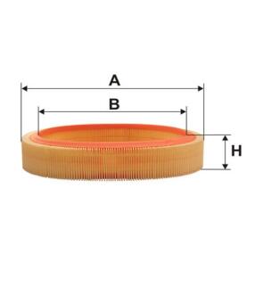 Фільтр повітря Ford Taunus, Opel Ascona B, Manta B, Rekord E, Vauxhall Carlton, Cava WIX FILTERS WA6398