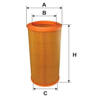 Фільтр повітря Renault Alpine, Clio II, Espace II (91-96), R11, R19, R19 Chamade, R2 WIX FILTERS WA6480