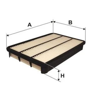 Фільтр повітря Opel Frontera B, Vauxhall Frontera B WIX FILTERS WA6750