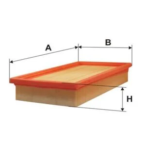 Фільтр повітря Fiat Stilo WIX FILTERS WA6770