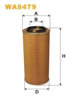 - фільтруючий елемент (x338) NISSAN CABSTAR E, TRADE, ATLEON 2283/2664/2953 01.96- WIX FILTERS WA9479