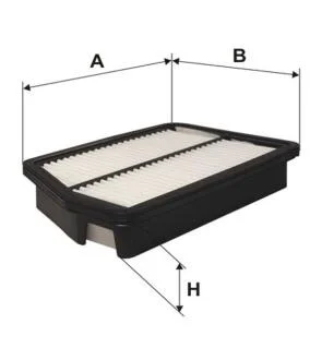 Фільтр повітря Chevrolet Europe (GM) Rezzo, Daewoo (Chevrolet) Tacuma WIX FILTERS WA9487
