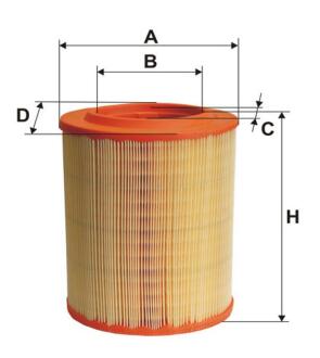 Фильтр воздушный ALFA ROMEO 159 /348/3 (WIX-Filtron) WIX FILTERS WA9566