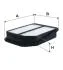 Фильтр воздушный SUZUKI GRAND VITARA 05- (WIX-FILTERS) WIX FILTERS WA9577 (фото 1)