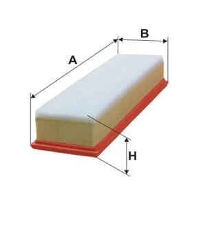 Фільтр повітря Citroen C4, Peugeot 206/206 SW, 307/307 SW WIX FILTERS WA9594