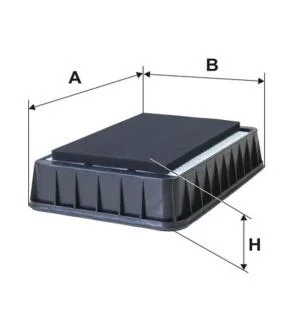 Фільтр повітряний (фільтруючий елемент) CITROEN C-CROSSER, C-CROSSER ENTERPRISE MITSUBISHI ASX, LANCER VIII, OUTLANDER II PEUGEOT 4007 1.5-3.0 11.06- WIX FILTERS WA9620