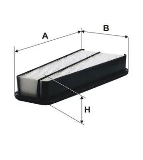 Фільтр повітряний TOYOTA FJ CRUISER, LAND CRUISER PRADO 3956 12.02-01.18 WIX FILTERS WA9628