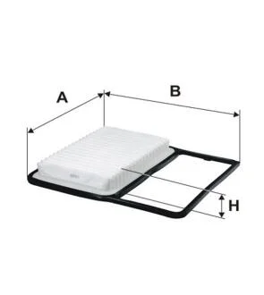 Фільтр повітря Daihatsu Terios 11/05-> WIX FILTERS WA9739