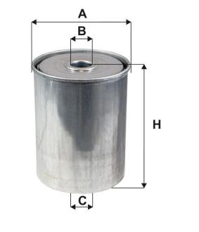 Фільтр паливний / CITROEN, DAF, FIAT, FORD, PEUGEOT, RENAULT, VOLVO, ?UK - D, TD WIX FILTERS WF8020
