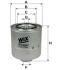 Фильтр топл. BMW E30 PP854/ (WIX-Filtron) WIX FILTERS WF8060 (фото 1)