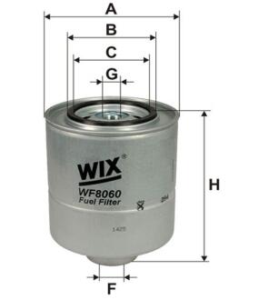 Фильтр топл. BMW E30 PP854/ (WIX-Filtron) WIX FILTERS WF8060