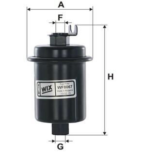 Фильтр топл. MITSUBISHI LANCER / PP863 (WIX-Filtron) WIX FILTERS WF8067