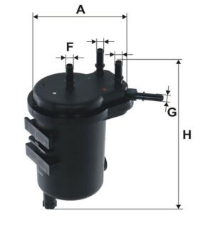 WF 8363 (980/3) WIX Фільтр палива WIX FILTERS WF8363