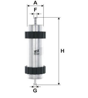 Паливний фільтр AUDI A4 ALLROAD B9, A4 B9, A5, A6 ALLROAD C7, A6 C7, A7, Q5 2.0D-3.0DH 10.10- WIX FILTERS WF8463