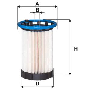 Фильтр топливный AUDI Q3 2.0 TDI 11- (WIX-FILTERS) WIX FILTERS WF8492