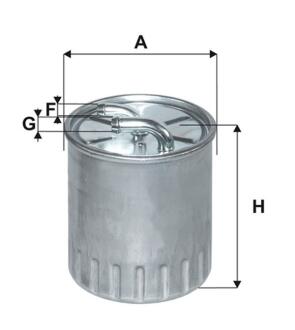 Фильтр топливный MITSUBISHI COLT VI 1.5 DID 04-08, SMART FORFOUR 1.5 CDI 04-06 (WIX-FILTERS) WIX FILTERS WF8508