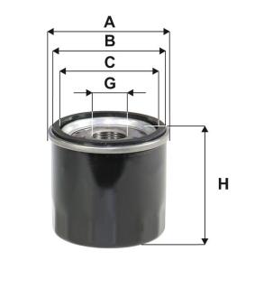 Фільтр оливи WIX FILTERS WL7204