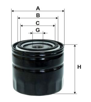 Фільтр оливи Renault Espace I (84-92), Espace II (91-96), Espace III (96-02), Laguna I WIX FILTERS WL7237