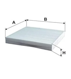 Фільтр салону HONDA CR-V, CR-Z, City, Civic X, HR-V II, Insight, Jazz III, Fit III, Jazz IV, Fit IV WIX FILTERS WP2038