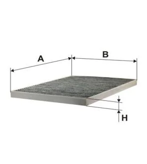 Фільтр салона Opel Omega B, Vauxhall Omega B WIX FILTERS WP6803