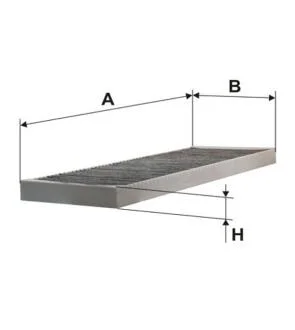 Фільтр салона Opel Vectra B, Vauxhall Vectra MK1 WIX FILTERS WP6819