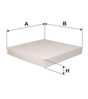 Фільтр салона Honda Civic V, Civic VI, CR-V, Insight, Rover MG (ZR/ZS/ZT), Rover 200, WIX FILTERS WP6834