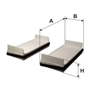 Фільтр салона Opel Sintra, Vauxhall Sintra WIX FILTERS WP6888