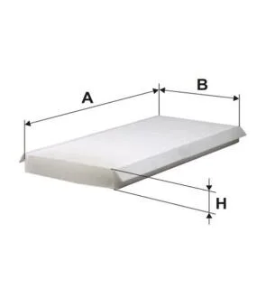 Фільтр салона Ford Focus, Tourneo Connect, Transit Connect WIX FILTERS WP6936