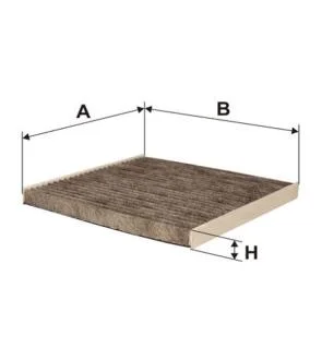 Фільтр салона Toyota Avensis II, Corolla IX (02-), Corolla Verso WIX FILTERS WP9137
