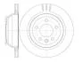 Гальмівний диск задн. Caravelle/Multivan/Transporter/Touareg/California 03-15 WOKING D61160.10 (фото 1)