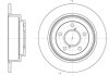 Диск гальмівний задній (кратно 2) (Remsa) Subaru Forester 02&gt;08 Impreza 00&gt;08 WOKING D6398.00 (фото 1)