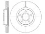Диск гальмівний передній (кратно 2) (Remsa) Ford Kuga I II / Focus II III / Connect II / RR Evogue WOKING D6711.10 (фото 1)