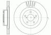 Гальмівний диск BRZ/Forester/Impreza/Legacy/Outback (09-21) WOKING D6816.10 (фото 1)