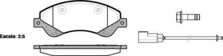 Колодки тормозные WOKING P13513.02